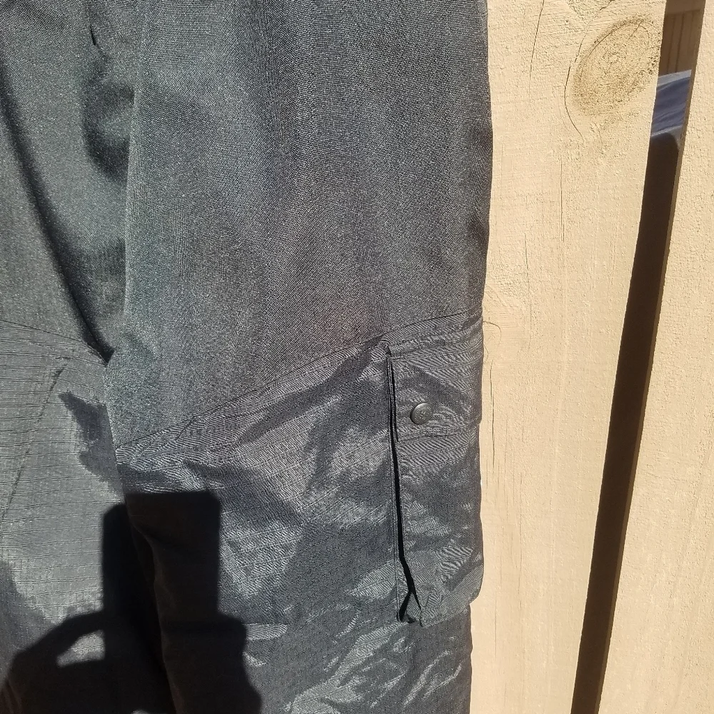 Columbia techtonite black ski pants unisex